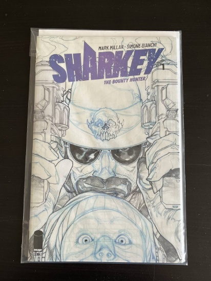Sharkey The Bounty Hunter Comic #1 Image Variant Cover