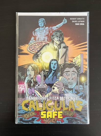 Caligulas Safe Comic #1 Key 16 Page Black & White One Shot Introducing Hank Howard, Neo-Noir