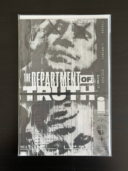 Department of Truth Comic #1 Image Key Variant Cover Soon to Be A Movie