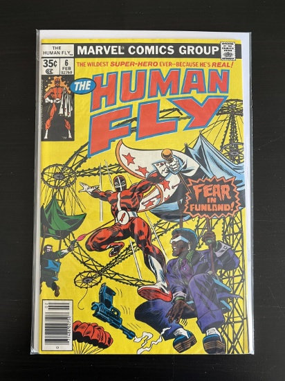 Human Fly Comic #6 Marvel 35 Cents Bronze Age 1978 Fear in Funland