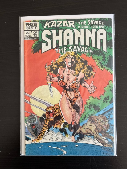 Ka-Zar Comic #22 Marvel Ka-Zar is Dead 1983 Bronze Age Shanna the Savage 75 Cents