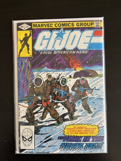 GI Joe Comic #2 Marvel 1982 Bronze Age Key 1st Appearance of Kwinn  60 Cents