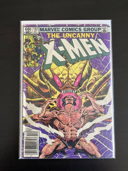 Uncanny X-Men Comic #162 Marvel 1982 Bronze Age Key Solo Story Featuring Wolverine