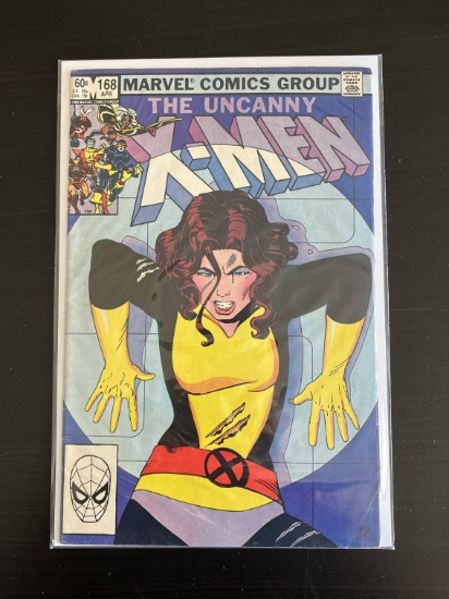 Uncanny X-Men Comic #168 Marvel 1983 Bronze Age Chris Claremont Key 1st Appearance of Madelyne Pryor