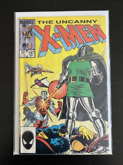 Uncanny X-Men Comic #197 Marvel 1985 Bronze Age Chris Claremont