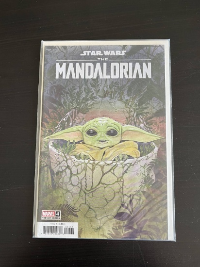 Star Wars Mandalorian Comic #4F Star Wars Variant Cover Key 1st APpearance of Cara Dune