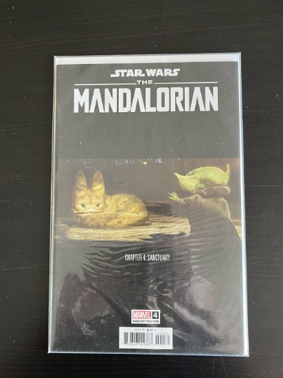 Star Wars Mandalorian Comic #4C Star Wars Variant Cover Key 1st APpearance of Cara Dune
