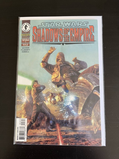 Star Wars Shadows of the Empire Comic #3 Key 1st Full Appearance 4-Lom, A Bounty Hunter