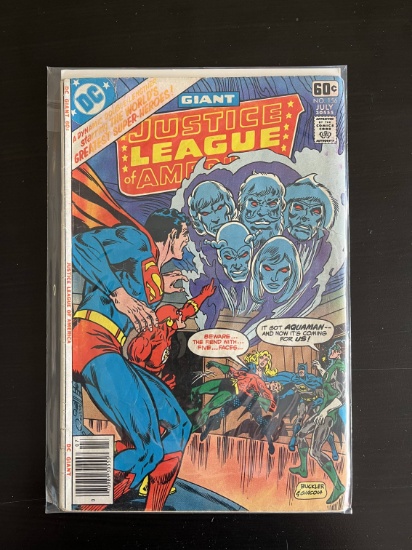 Justice League of America Comic #156 DC Giant 1978 Bronze Age 60 Cents