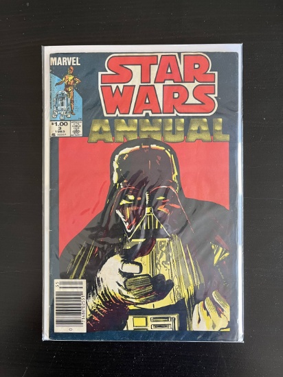 Star Wars Annual #3 Marvel Key Darth Vader Cover by Klaus Janson 1983 Bronze Age