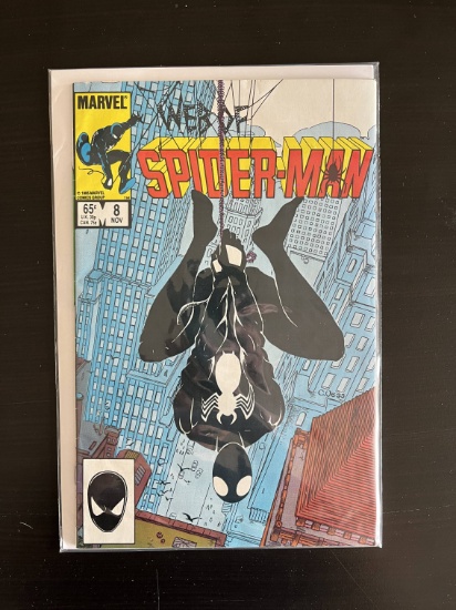 Web of Spider-Man Comic #8 Marvel 1985 Bronze Age 65 Cents Key Controversial Issue