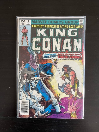 King Conan Comic #1 Marvel 1980 Bronze Age Key 1st Appearance of Conn - Son of Conan
