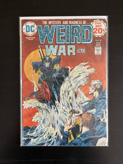 Weird War Tales Comic #27 DC 20 Cents 1974 Bronze Age