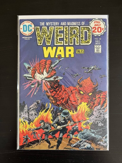 Weird War Tales Comic #32 DC 20 Cents 1974 Bronze Age