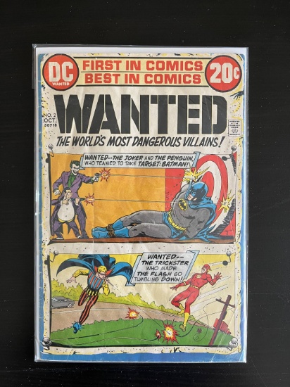 Wanted Comic #2 DC Comics 20 Cents 1972 Bronze Age