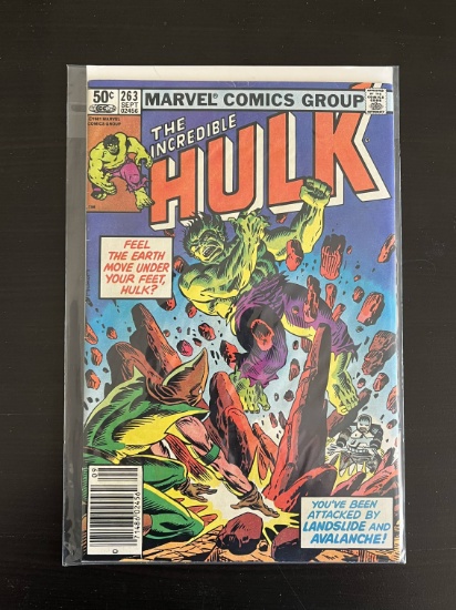 Hulk Comic #263 Marvel 50 Cents Bronze Age 1981