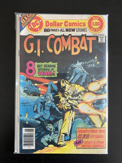 GI Combat Comic #201 Dollar Comic Giant Size 1977 Bronze Age