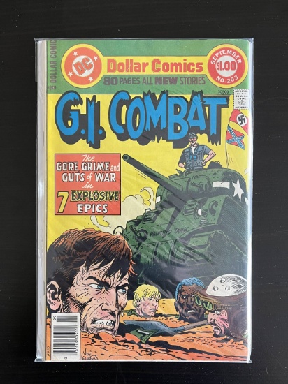 GI Combat Comic #203 Dollar Comic Giant Size 1977 Bronze Age