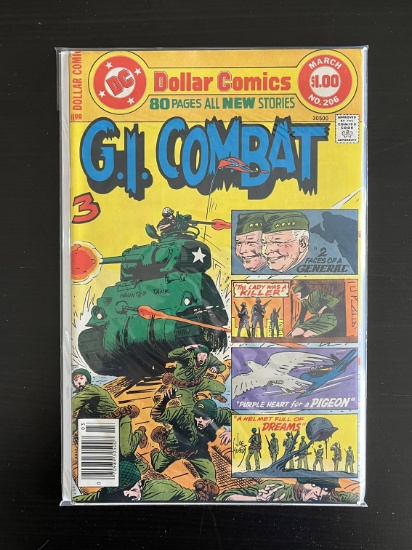 GI Combat Comic #206 Dollar Comic Giant Size 1977 Bronze Age