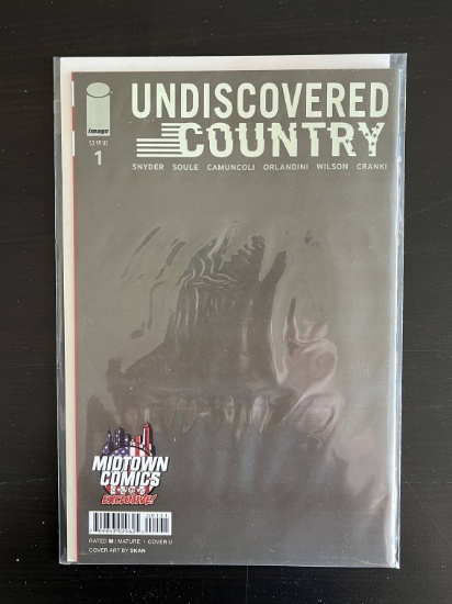 Undiscovered Country Comic #1 Midtown Comics Exclusive NYC Optioned by Republic Pictures