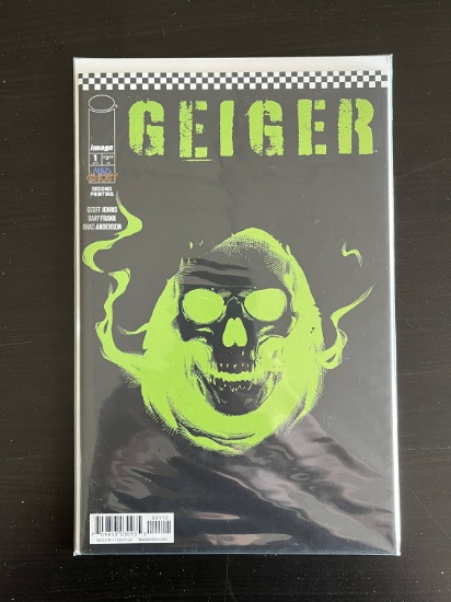 Geiger Comic #1 Image Comics Varianr Cover TV Adaptation in the Works