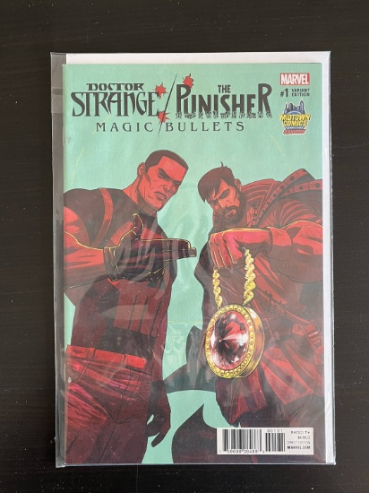 Doctor Strange The Punisher Magic Bullets #1 Variant Midtown Comics Exclusive Marvel