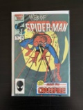 Web of Spider-Man Comic #14 Marvel 1985 Bronze Age 65 Cents Crossfire Black Fox