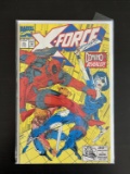 X-Force Comic #11 Marvel 1992 Key 1st Team Appearance Weapon PRIME 2nd Appearance Domino