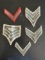 Lot of WWII US Army Rank Patches