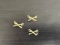 (3) WWII Sterling US Cavalry Sweetheart Pins