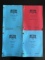 (4) Original 1990's Lois & Clark TV Scripts
