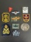 (10) Vintage Cloth Foreign Military Patches