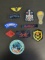 (10) Vintage Cloth Foreign Military Patches