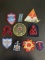 (10) Vintage Cloth Foreign Military Patches