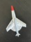 Rare! 1957 Capt. Midnight 'SQ' Jet Plane Pin