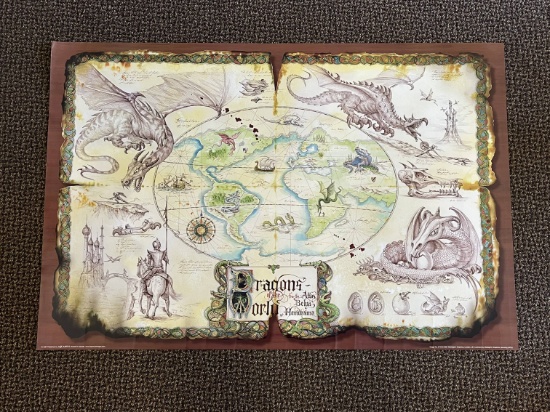 Dragons World 2001 Fantasy Poster