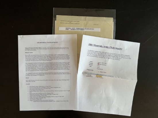 German General in Norway Stationery