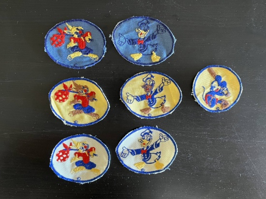 WWII Disney Kids' Scrap Drive Patches