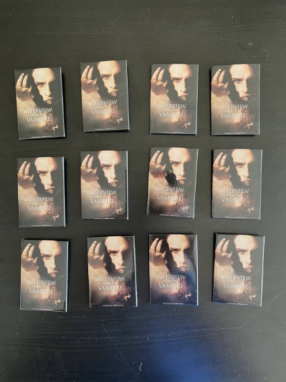 (12) 1994 'Interview With a Vampire' Pins