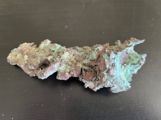 U.P. Mich. Native Copper Cabinet Specimen