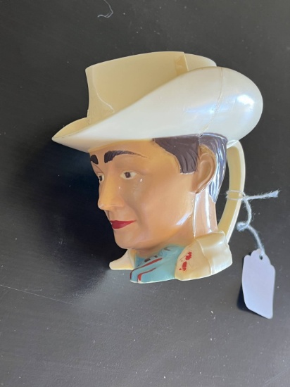 1950's Roy Rogers Figural Drinking Cup