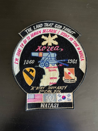 Lg. 1960/61 U.S. 1st Cavalry Jacket Patch