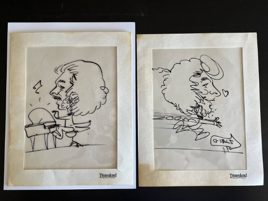 Disneyland Artist Caricature Drawings