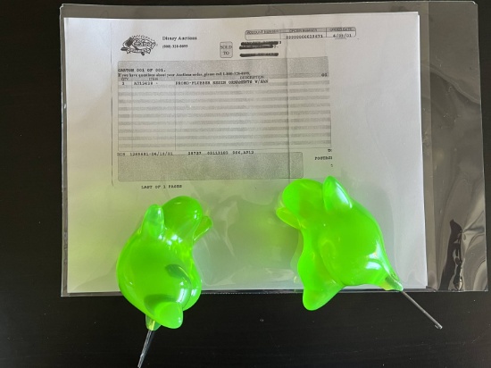 Resin Disney "Flubber" Figures/Ornaments