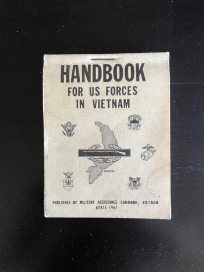 1967 Vietnam War U.S. Forces Handbook