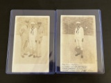 (2) WWII USN Sailor Real Photo Postcards