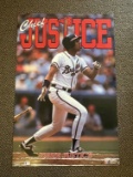 Dave Justice 1991 Atlanta Braves Poster