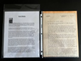 German Navy Comm. Donitz Signed Letter