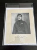 1st American Ace-WWI Sig. with Photo