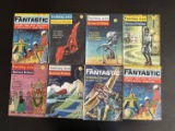 (8) 1960's Digest Size Sci-Fi Magazines